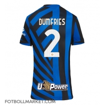 Inter Milan Denzel Dumfries #2 Replika Hemmatröja Dam 2024-25 Kortärmad