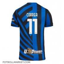 Inter Milan Joaquin Correa #11 Replika Hemmatröja 2024-25 Kortärmad