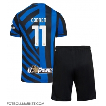 Inter Milan Joaquin Correa #11 Replika Hemmatröja Barn 2024-25 Kortärmad (+ byxor)