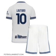 Inter Milan Lautaro Martinez #10 Replika Bortatröja Barn 2024-25 Kortärmad (+ byxor)