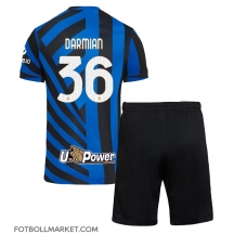 Inter Milan Matteo Darmian #36 Replika Hemmatröja Barn 2024-25 Kortärmad (+ byxor)