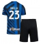 Inter Milan Nicolo Barella #23 Replika Hemmatröja Barn 2024-25 Kortärmad (+ byxor)