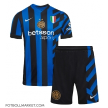 Inter Milan Replika Hemmatröja Barn 2024-25 Kortärmad (+ byxor)