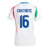 Italien Bryan Cristante #16 Replika Bortatröja Dam EM 2024 Kortärmad