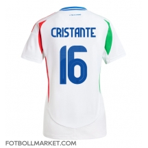 Italien Bryan Cristante #16 Replika Bortatröja Dam EM 2024 Kortärmad