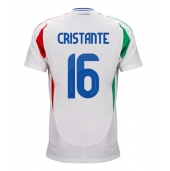 Italien Bryan Cristante #16 Replika Bortatröja EM 2024 Kortärmad