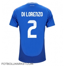 Italien Giovanni Di Lorenzo #2 Replika Hemmatröja EM 2024 Kortärmad