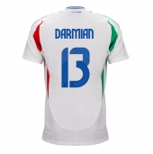 Italien Matteo Darmian #13 Replika Bortatröja EM 2024 Kortärmad