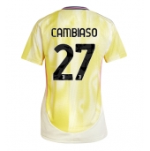 Juventus Andrea Cambiaso #27 Replika Bortatröja Dam 2024-25 Kortärmad