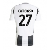 Juventus Andrea Cambiaso #27 Replika Hemmatröja 2024-25 Kortärmad