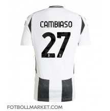 Juventus Andrea Cambiaso #27 Replika Hemmatröja 2024-25 Kortärmad