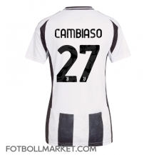 Juventus Andrea Cambiaso #27 Replika Hemmatröja Dam 2024-25 Kortärmad