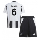 Juventus Danilo Luiz #6 Replika Hemmatröja Barn 2024-25 Kortärmad (+ byxor)