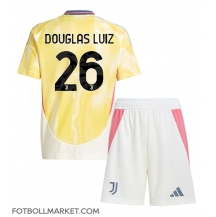 Juventus Douglas Luiz #26 Replika Bortatröja Barn 2024-25 Kortärmad (+ byxor)