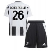 Juventus Douglas Luiz #26 Replika Hemmatröja Barn 2024-25 Kortärmad (+ byxor)