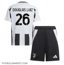 Juventus Douglas Luiz #26 Replika Hemmatröja Barn 2024-25 Kortärmad (+ byxor)