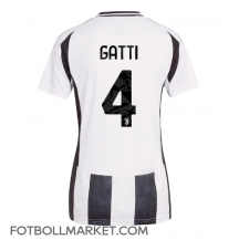 Juventus Federico Gatti #4 Replika Hemmatröja Dam 2024-25 Kortärmad