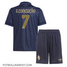 Juventus Francisco Conceicao #7 Replika Tredjetröja Barn 2024-25 Kortärmad (+ byxor)