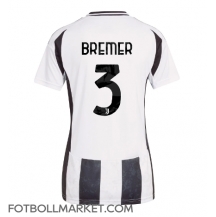 Juventus Gleison Bremer #3 Replika Hemmatröja Dam 2024-25 Kortärmad