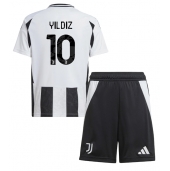 Juventus Kenan Yildiz #10 Replika Hemmatröja Barn 2024-25 Kortärmad (+ byxor)