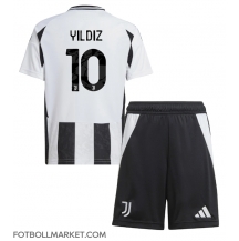 Juventus Kenan Yildiz #10 Replika Hemmatröja Barn 2024-25 Kortärmad (+ byxor)