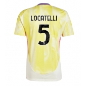 Juventus Manuel Locatelli #5 Replika Bortatröja 2024-25 Kortärmad