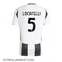 Juventus Manuel Locatelli #5 Replika Hemmatröja 2024-25 Kortärmad