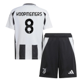 Juventus Teun Koopmeiners #8 Replika Hemmatröja Barn 2024-25 Kortärmad (+ byxor)