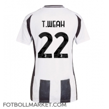 Juventus Timothy Weah #22 Replika Hemmatröja Dam 2024-25 Kortärmad