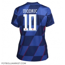 Kroatien Luka Modric #10 Replika Bortatröja Dam EM 2024 Kortärmad