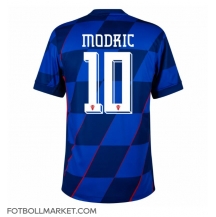 Kroatien Luka Modric #10 Replika Bortatröja EM 2024 Kortärmad