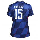 Kroatien Mario Pasalic #15 Replika Bortatröja Dam EM 2024 Kortärmad