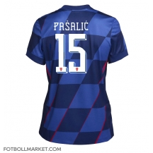 Kroatien Mario Pasalic #15 Replika Bortatröja Dam EM 2024 Kortärmad