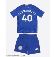 Leicester City Facundo Buonanotte #40 Replika Hemmatröja Barn 2024-25 Kortärmad (+ byxor)