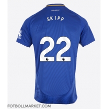 Leicester City Oliver Skipp #22 Replika Hemmatröja 2024-25 Kortärmad