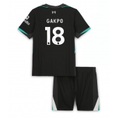 Liverpool Cody Gakpo #18 Replika Bortatröja Barn 2024-25 Kortärmad (+ byxor)