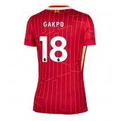 Liverpool Cody Gakpo #18 Replika Hemmatröja Dam 2024-25 Kortärmad