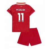 Liverpool Mohamed Salah #11 Replika Hemmatröja Barn 2024-25 Kortärmad (+ byxor)