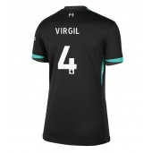 Liverpool Virgil van Dijk #4 Replika Bortatröja Dam 2024-25 Kortärmad