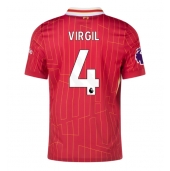 Liverpool Virgil van Dijk #4 Replika Hemmatröja 2024-25 Kortärmad