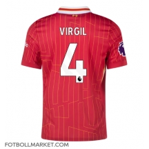 Liverpool Virgil van Dijk #4 Replika Hemmatröja 2024-25 Kortärmad