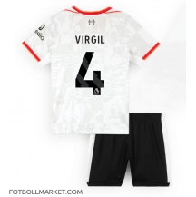 Liverpool Virgil van Dijk #4 Replika Tredjetröja Barn 2024-25 Kortärmad (+ byxor)