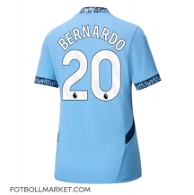 Manchester City Bernardo Silva #20 Replika Hemmatröja Dam 2024-25 Kortärmad