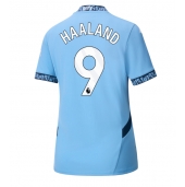 Manchester City Erling Haaland #9 Replika Hemmatröja Dam 2024-25 Kortärmad