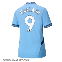 Manchester City Erling Haaland #9 Replika Hemmatröja Dam 2024-25 Kortärmad