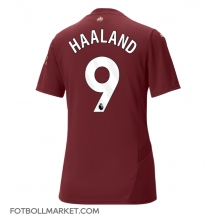 Manchester City Erling Haaland #9 Replika Tredjetröja Dam 2024-25 Kortärmad