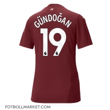 Manchester City Ilkay Gundogan #19 Replika Tredjetröja Dam 2024-25 Kortärmad