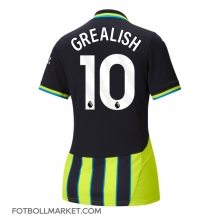 Manchester City Jack Grealish #10 Replika Bortatröja Dam 2024-25 Kortärmad