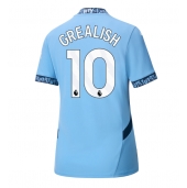 Manchester City Jack Grealish #10 Replika Hemmatröja Dam 2024-25 Kortärmad