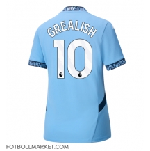 Manchester City Jack Grealish #10 Replika Hemmatröja Dam 2024-25 Kortärmad